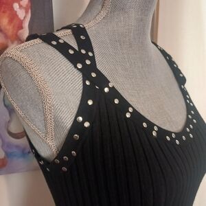 Form Fitting Studed Tank Style Top